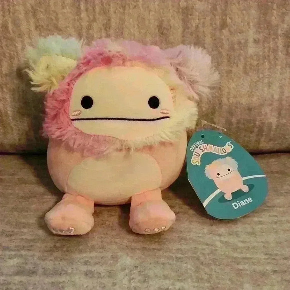 Squishmallows| Diane the 5” Pastel Rainbow Bigfoot NWT - Brand NEW - Picture 1 of 3